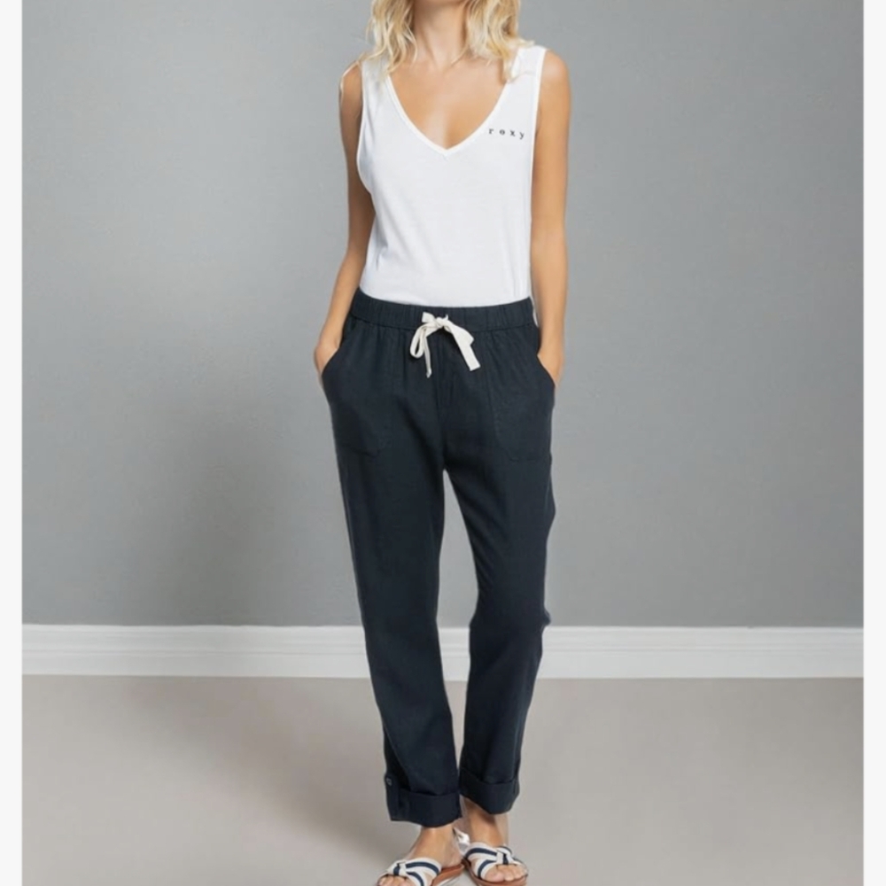 White Roxy Pants - Picture 5 of 5